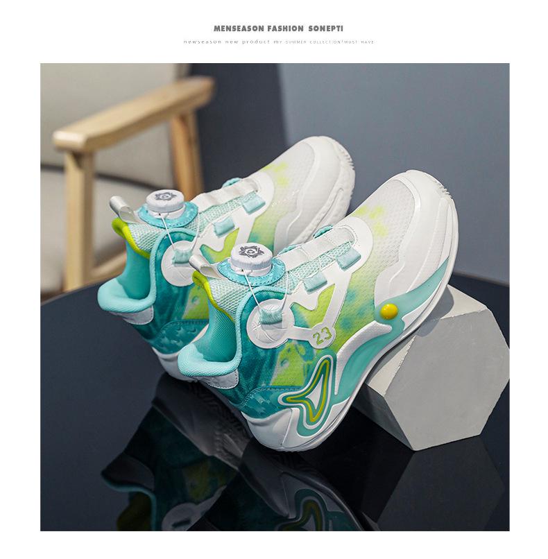 Jungen Basketballschuhe Herbst 2025 rutschfestes Mesh für große Kinder