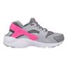 Nike Huarache Run GS Hyper Pink Kids Sneakers Grey Wolf-Grey Hyper-Pink-White 654280-006