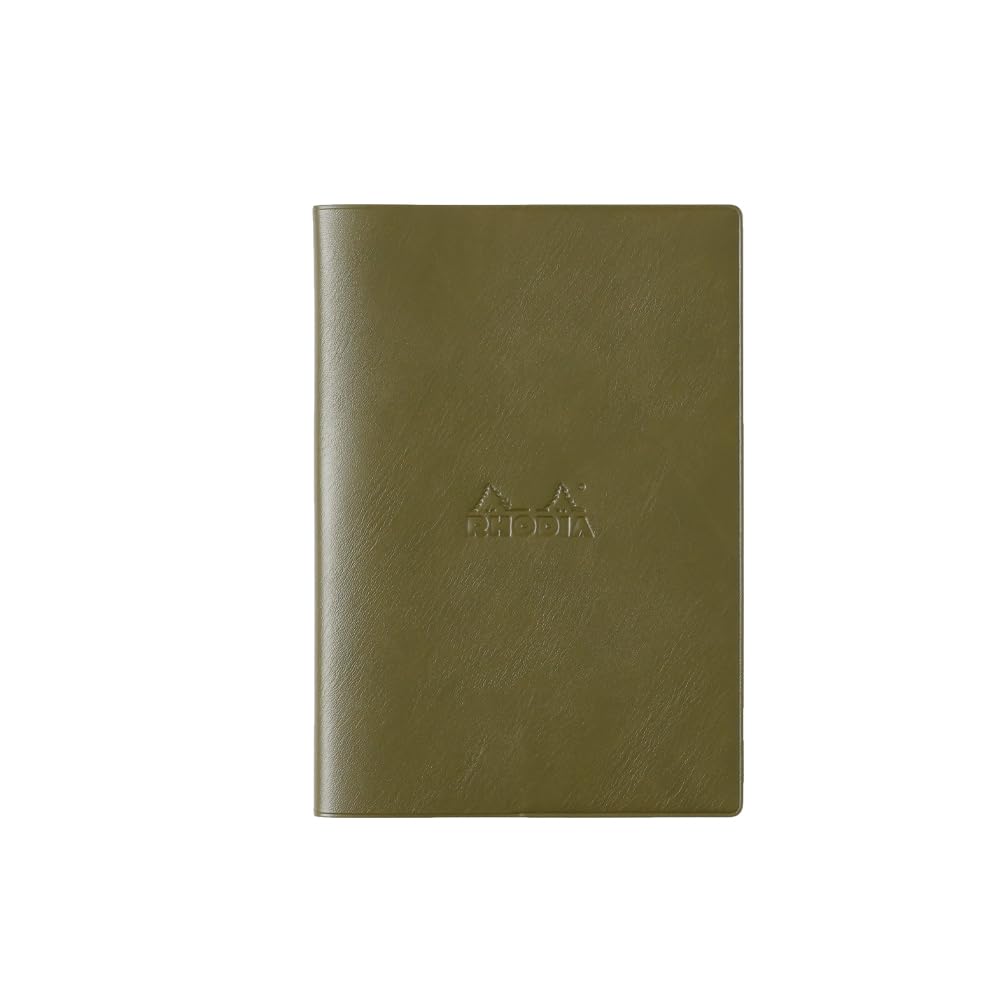Rhodia 2026 Edition Planner A5 Monthly Block Diary A5 X 21 Earth with PVC Rhodia Cf117385cv2kh Diary, Size, Type, "Monthly (14.8 Cm), Tone," Cover,