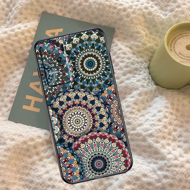 Flowers Mandala Floral Case For Xiaomi 15 Ultra 13 14 11T 12T 13T 14T Pro POCO X7 Pro F5 F6 M6 X3 X5 X6 Pro Cover