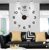 Modern Design Large Wall Clock 3D DIY Quartz Clocks Fashion Watches Acrylic Mirror Stickers Living Room Home Decor Horloge