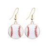 2023 Trendy Exaggerated Alloy Baseball Earrings