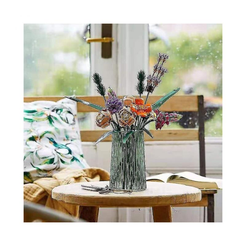 Flower Bouquet Building Blocks Bouquet Decoration Toys