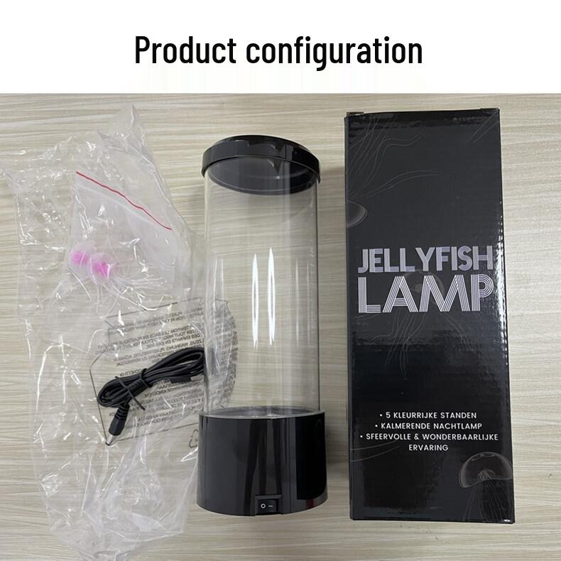 New LED Bionic Jellyfish Night Light for Living Room Decor