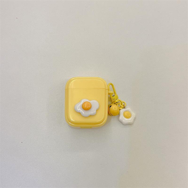 

Applicable Airpods 1 /2/3 Generation Bluetooth Headset Cover Omelette Bell Airpods Pro Creative Personality Protective Case Airpods pro2 generation