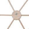 1 Set Wooden mobile frames DIY Wind Chime Decorative Supplies Handmade Pendant Props Crafts Hanger