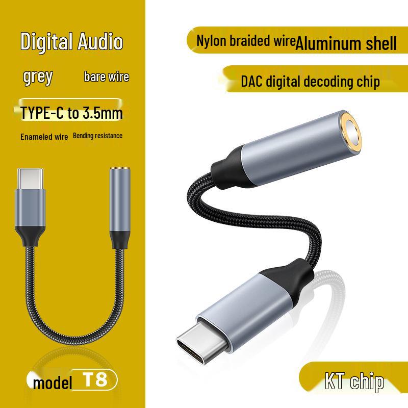 Type-C to 3.5mm Headphone Adapter for Huawei, Samsung, iPad Audio Devices