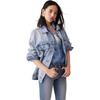Levi's Women's Oversized Denim Jacket Light Blue 001C4-0001