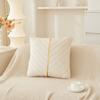Elegant Sofa Pillowcase Party Atmosphere Pillow Cover Velvet Pillow Cover  for Room Sofa Decor Soft Solid Dyed for Bed
