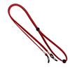 Non-Slip Adjustable Eyeglass Chain with Korean Suede Microfiber Lanyard
