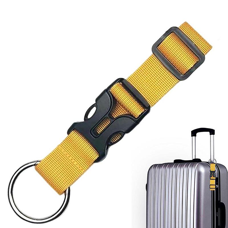1Pcs Adjustable Nylon Lock Travel Luggage Straps Belt Protective Travel Accessories Suitcase Packing Belt Hanging Buckle