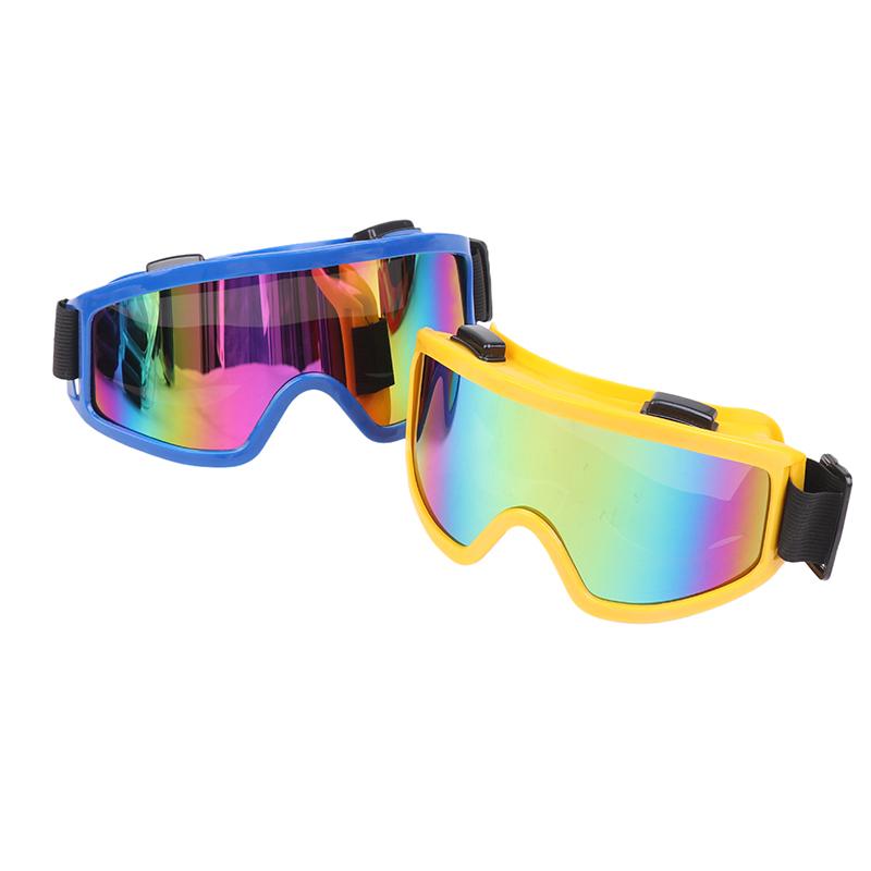 1 Piece Splashproof Dustproof Windproof Sandproof Anti-Fog Transparent Riding Skiing Sports Glasses Professional Goggles