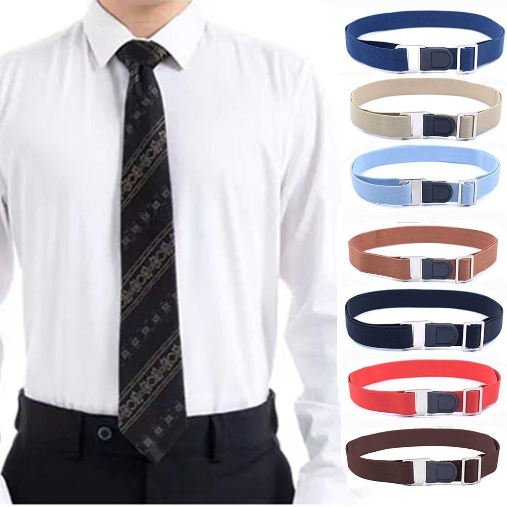 Men Women Non-slip Elastic Waistband Anti Wrinkle Shirt Stay Best Belt Business Shirt Holder Straps Adjustable Belt Locking Belt