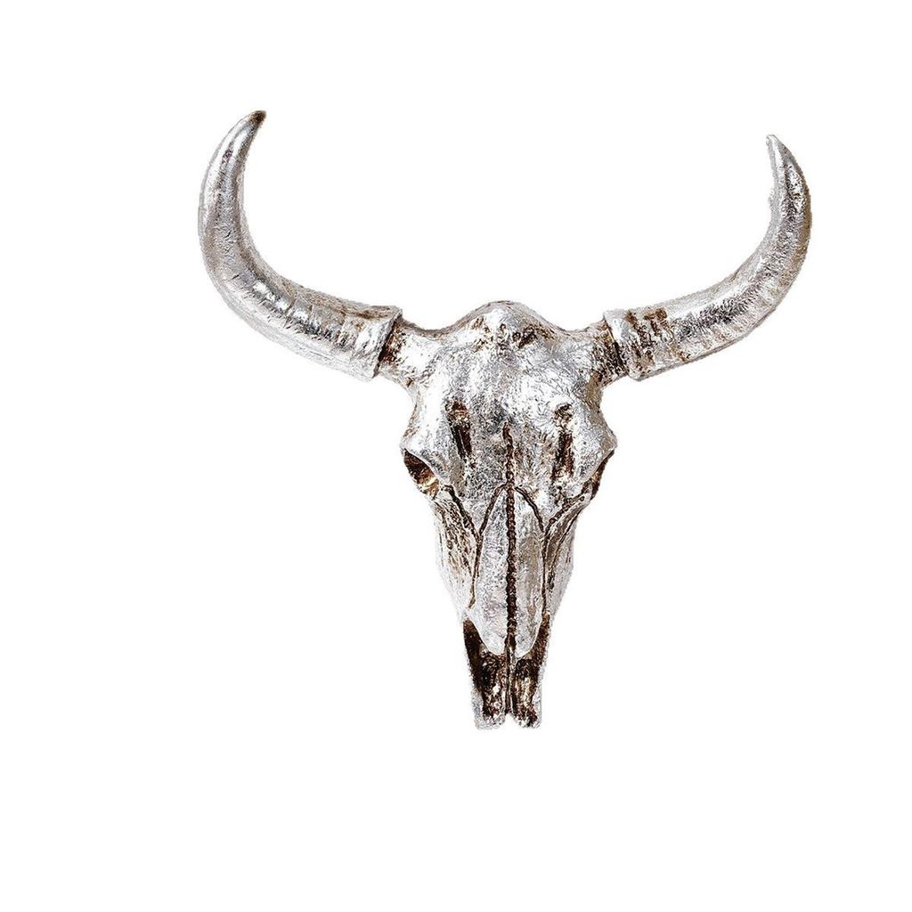 Animal Long Horn Cow Wall Hanging Creative Halloween Gifts Art Crafts Ornaments
