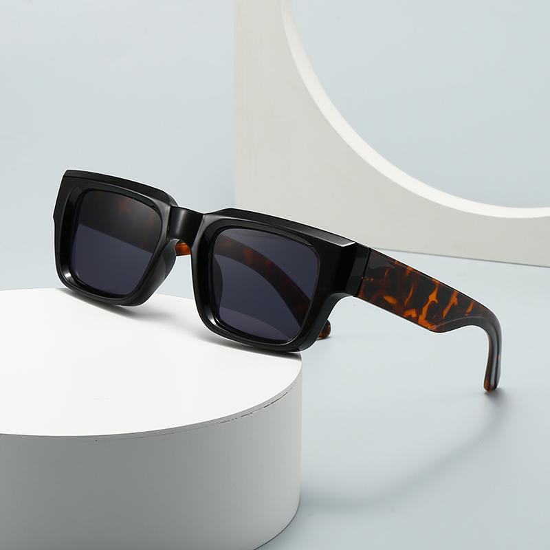  Square Men'S Sunglasses Modern Retro Miami Beach Uv400 Sunglasses Men'S Sunglasses