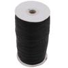 Elastic Cord Rope String Durable Nylon for Sewing PU Leather DIY Jewelry Making Black Color Beading