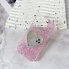 For iPhone 15 Pro Epoxy Case Mirror Design TPU Shockproof Phone Cover