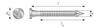 CNA carpentry joint nails 4.0x75mm (250)