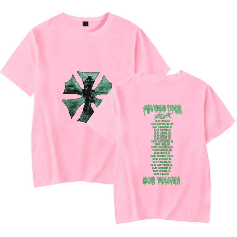 

Don Toliver Merch PSYCHO TOUR WINDOW 2025 T-Shirts Women Men Clothes Trend Casual Short Sleeve Top 4XL