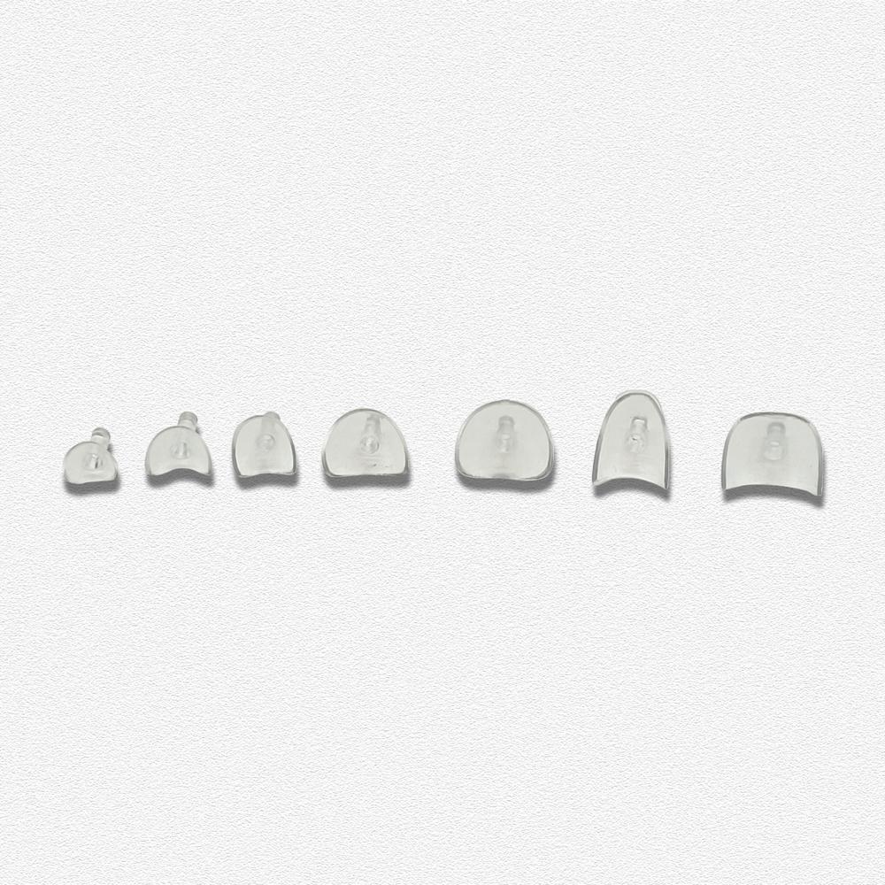 1 Box Dental Transparente Zervikale Matrizen Flexibilität Antihaft-Design Optimale Zahnanpassung Dünne Kanten Kontrolle der Füllung