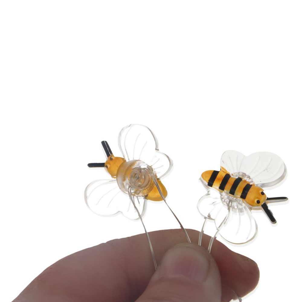 Honeybee Waterproof Bee Shaped LED String Lights Cute Animal Portable Atmosphere Lamp Flexible Fairy Light Bedroom
