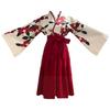 DeerLuxe Taisho Romantic Cosplay Cosplay Hakama Stage Costume Costume Japanese Retro Nostalgic Lolita Nostalgic Lolita Kimono Yukata Separate Formal