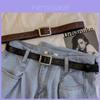 Stylish Black Canvas Belt For Women Featuring Unique Decorative Design Versatile For Jeans And Fashion Outfits