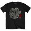 Camiseta The Rolling Stones Redemoinho Logo da Banda 82 Oficial Unissex Preta
