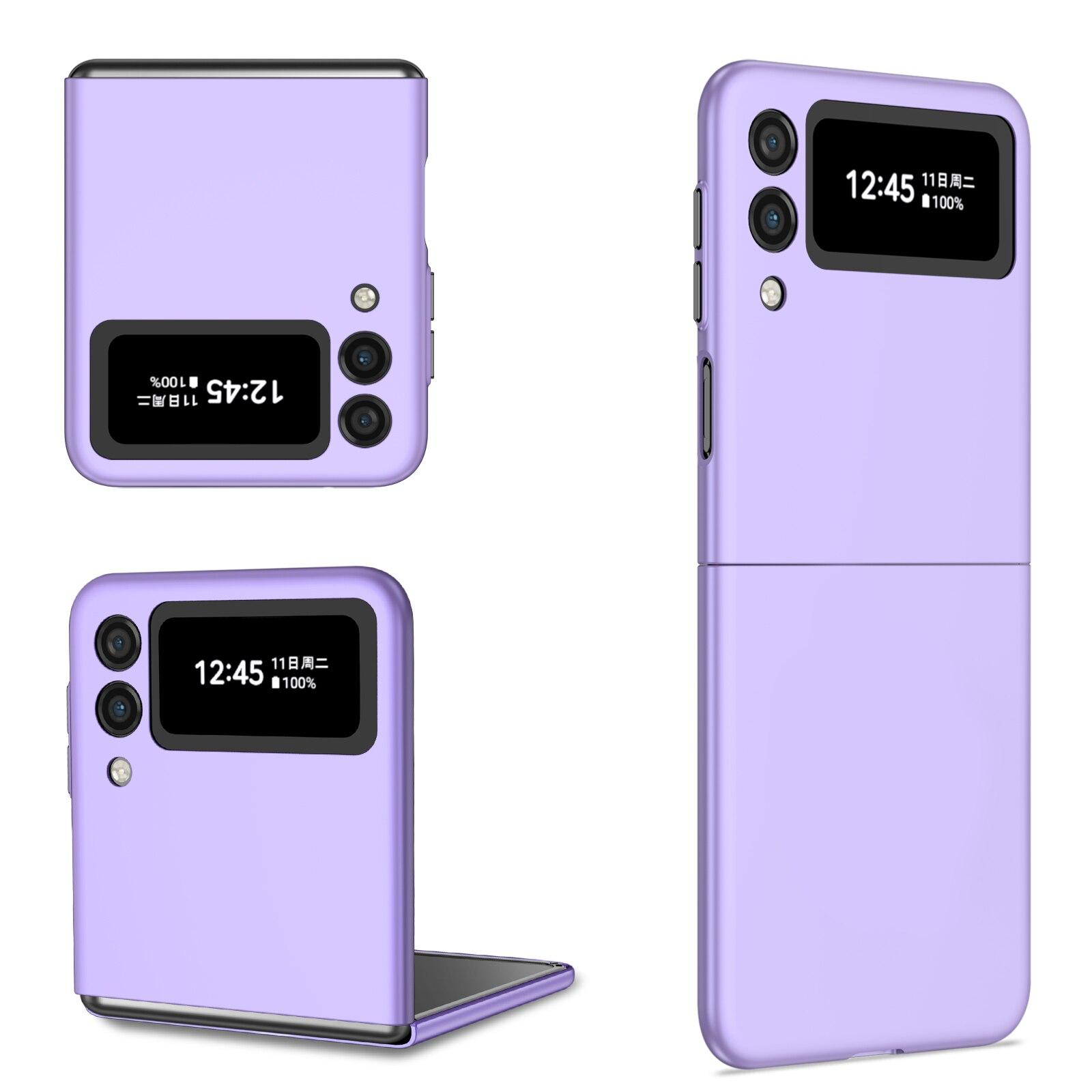 

Противоударный чехол для ПК с точным вырезом для Samsung Galaxy Z Flip3 Flip5 5G Flip 3 5 Flip4 Flip 4, противоскользящий модный чехол для телефона Fundas