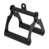 Poignée de tirage Double D Poignée de tirage ergonomique Accessoire de câble Poignée d'entraînement pour salle de sport à domicile Fitness