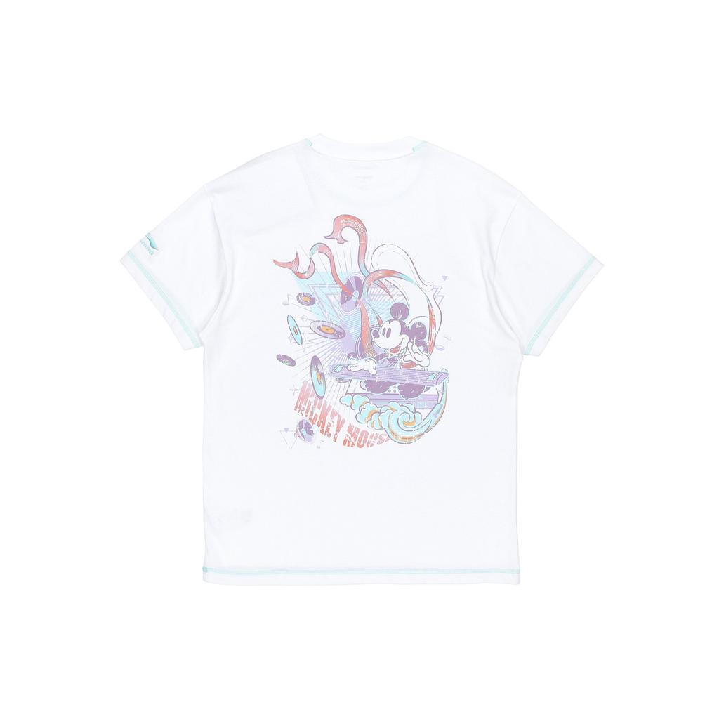 Li-Ning Li Ning X Disney Collaboration Collection Sports Fashion Collection T Shirt Men's White AHSR213-3