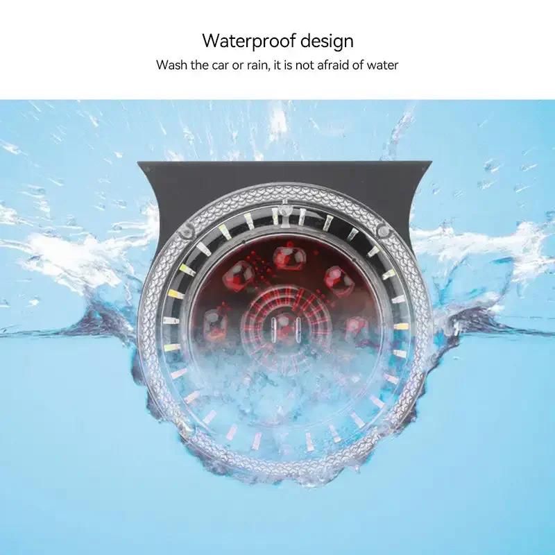 24V Multifunctional Truck Tail Light Flashing LED Light Waterproof Strobe Dynamic Streaming Lights Warning Lamp For Van SUV