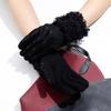 Women's Gloves Winter Cycling and Driving Anti-slip and Warm Finger Gloves  Touch Screen Outdoor Sports Wool Gloves