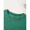 Fashionable crew-neck women's long-sleeve T-shirt, casual style, perfect for autumn commuting and daily wear