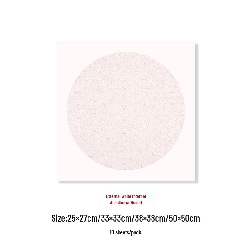 Doufang Xuan Thickened Soft Card, Mirror Surface Blank Drawing Paper for Calligraphy & Freehand Painting