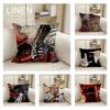 Anime Hellsing Cushion Cover Pillowcase Set Pcs X X Breathable Washable Sofa Cushion Cover