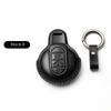 Kožený kryt na klíče od auta pro BMW MINI COOPER S ONE JCW F54 F55 F56 F57 F60 CLUBMAN COUNTRYMAN Držák na dálkový ovladač Shell Keychain