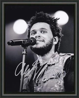 The Weeknd - A4 Signed Autographed Photo Poster