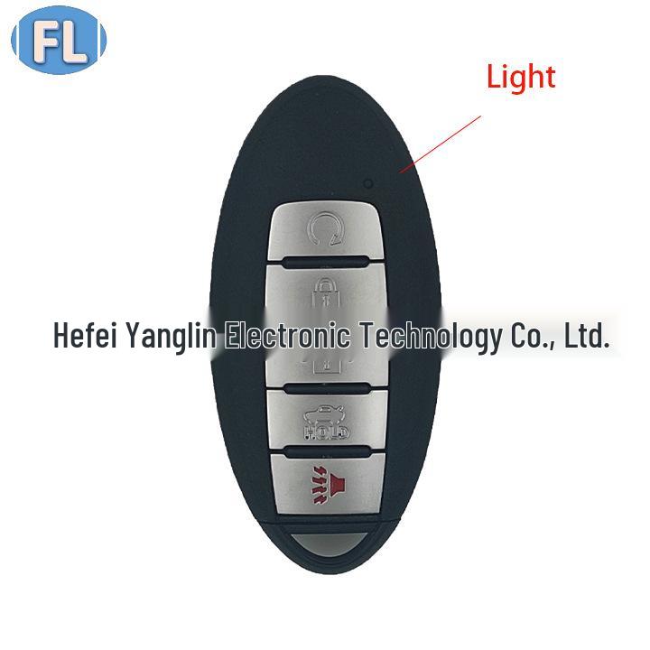 NS 19th Year Teana Sedan 5-Button Smart Card Car Key with Light (KR5TXN1, 433MHz, 4A)