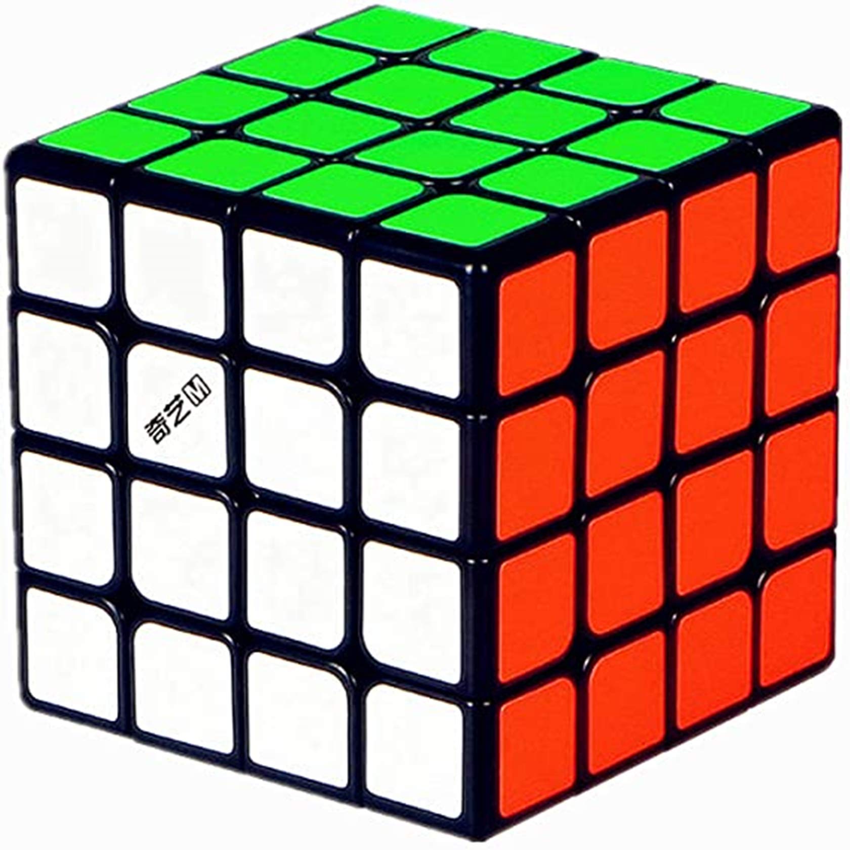 

Bokefenuo QY MS 4x4 Магический Магический с для и Средний Цветной Поп Тренировка Мозга Кубик, Черный, Встроенные Магниты, Соревнования, 4x4x4, Профессиональный,