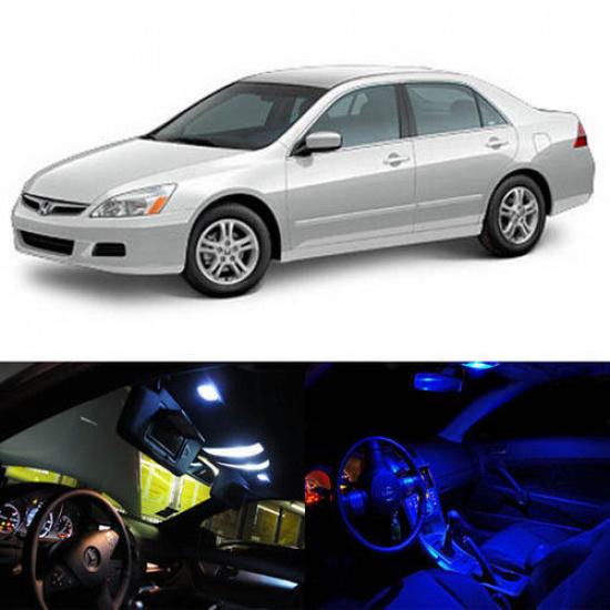 

5 x LED Full Interior Lights Package Deal For 2003-07 Honda Accord Sedan & Coupe