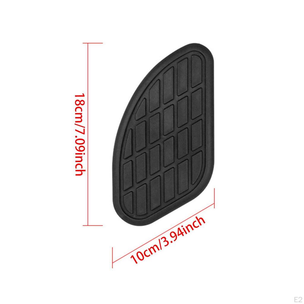 2 sztuki Nakładki na zbiornik motocyklowy Ochraniacze na kolana Naklejki Zamienne