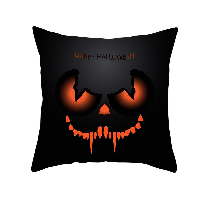 Sofa Cover Pillowcase Car Cushion Throw Home Decor Halloween Skull