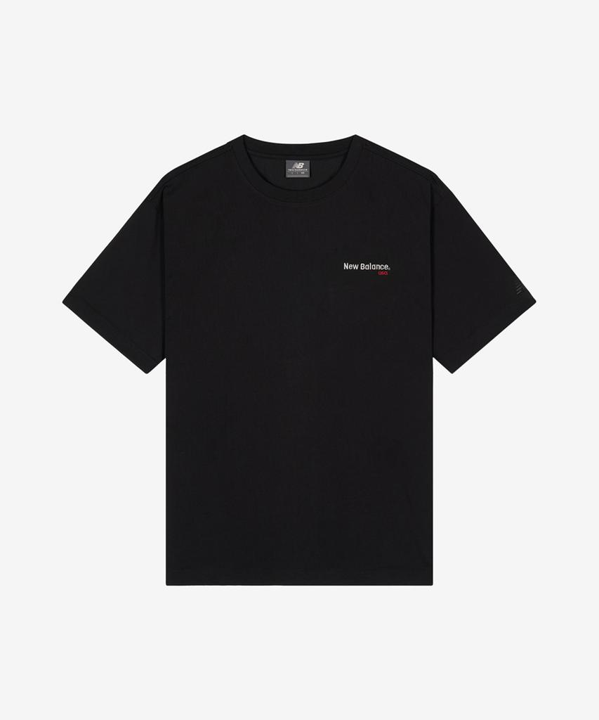 Nyuballanseu Nbneg21433 / Uni Essential Big Logo Short Sleeve T-Shirt (Black)
