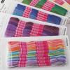 Handmade Gradient Embroidery Thread, No. 25 Silk & Cotton for Cross Stitch & Insole