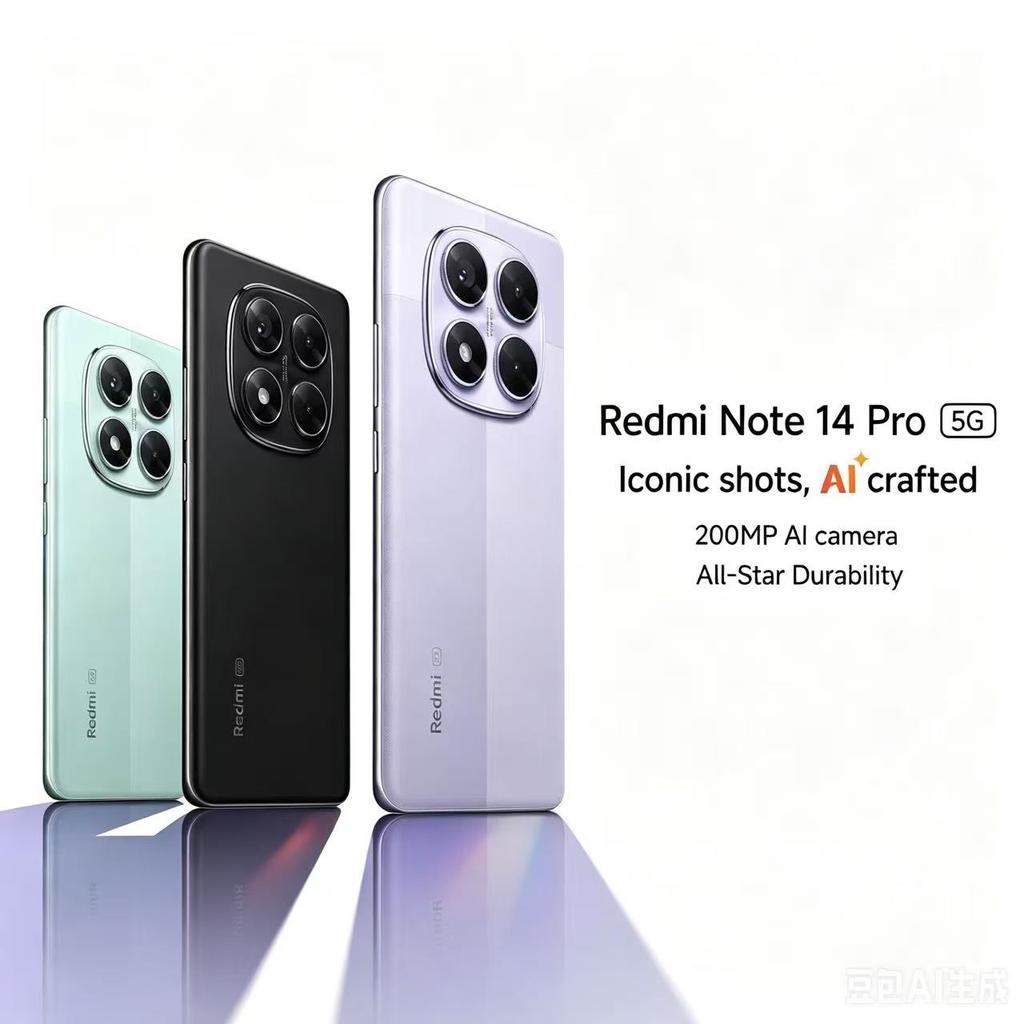Original Xiaomi Redmi Note 14 Pro Smartphon 6.67'' 50MP Camera 45W Charge 120Hz 2712x1220 5500mAh Battery Android 5G Smartphone