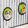 Acrylic Dog Fence Window Transparent Dog Window Durable Cat House Window  for Puppy