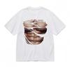 Men's Fashion Breathable Classic T-Shirt Mens Womens Tees Top Abstract Strength Design Printed Tee