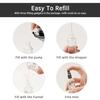 14-Pack Clear Perfume Spray Bottles, 15ml Portable Fine Mist Spray, Empty Refillable Travel Perfume Bottles (15ml, Silver)
