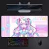 Cute Dark Game Nneedy Girl Overload Mouse Pad Large Gaming Mousepad With Stitched Edges Thickened Desk Mat Pc